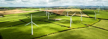 Windturbines zorgen voor een gunstige wind binnen MVO.